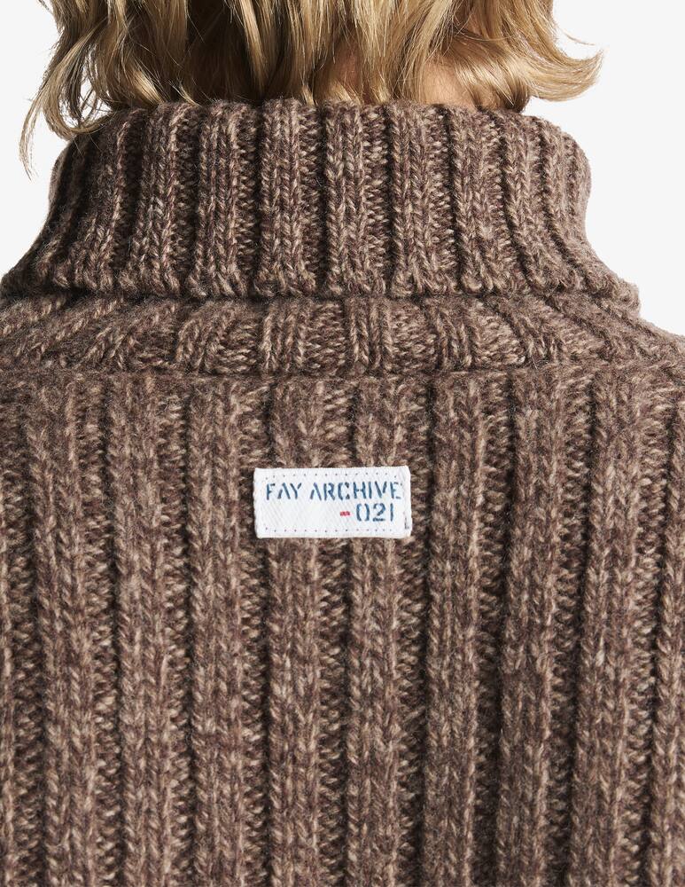 rinascente Fay Merino wool turtleneck jumper
