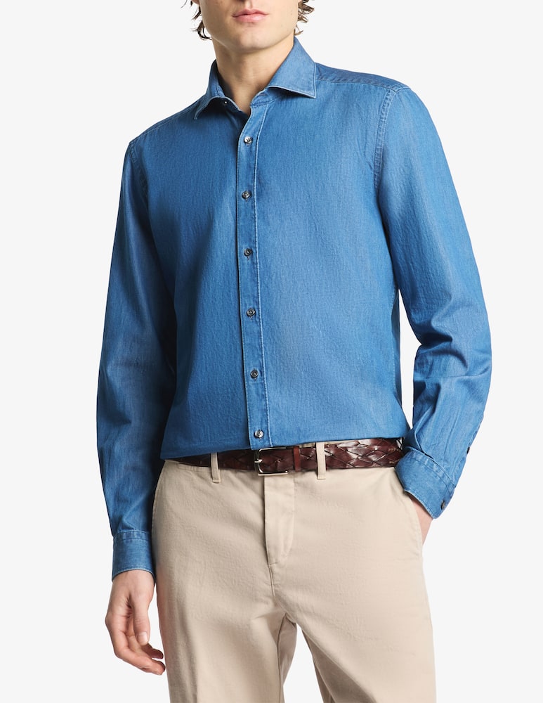 rinascente Fay Camicia regular fit in jeans