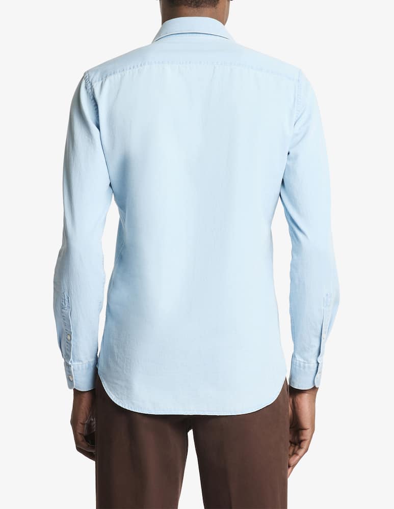 Fay Regular fit denim shirt - picture 3 Fay Regular fit denim shirt - picture 3