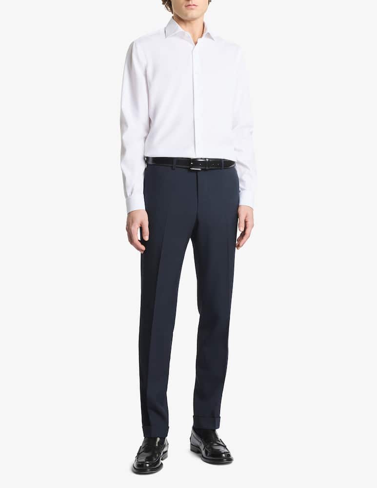 rinascente Fay Regular fit travel cotton shirt
