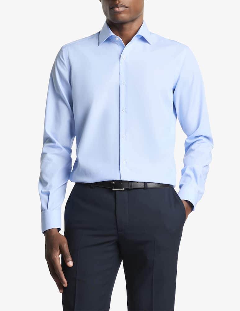 rinascente Fay Camicia regular fit in cotone travel