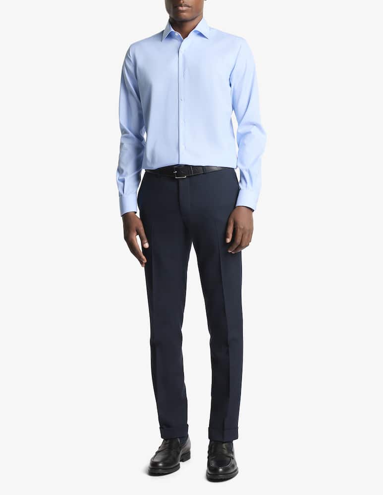 rinascente Fay Camicia regular fit in cotone travel