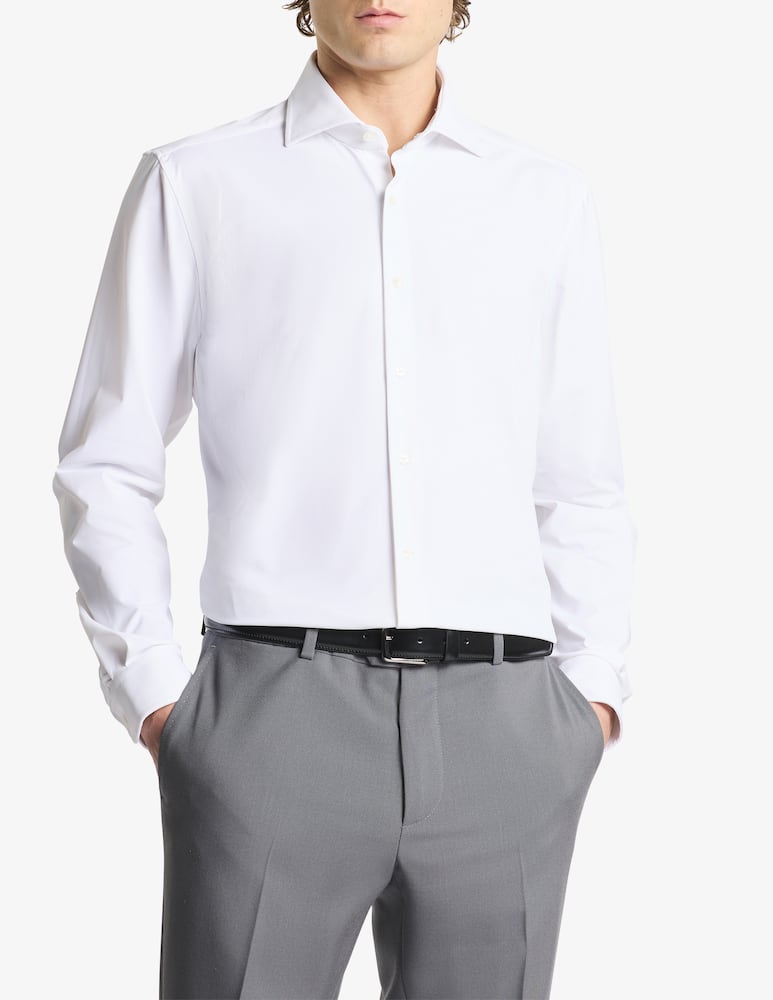 rinascente Fay Camicia regular fit in jersey tecnico