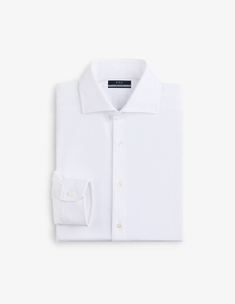 rinascente Fay Camicia regular fit in jersey tecnico