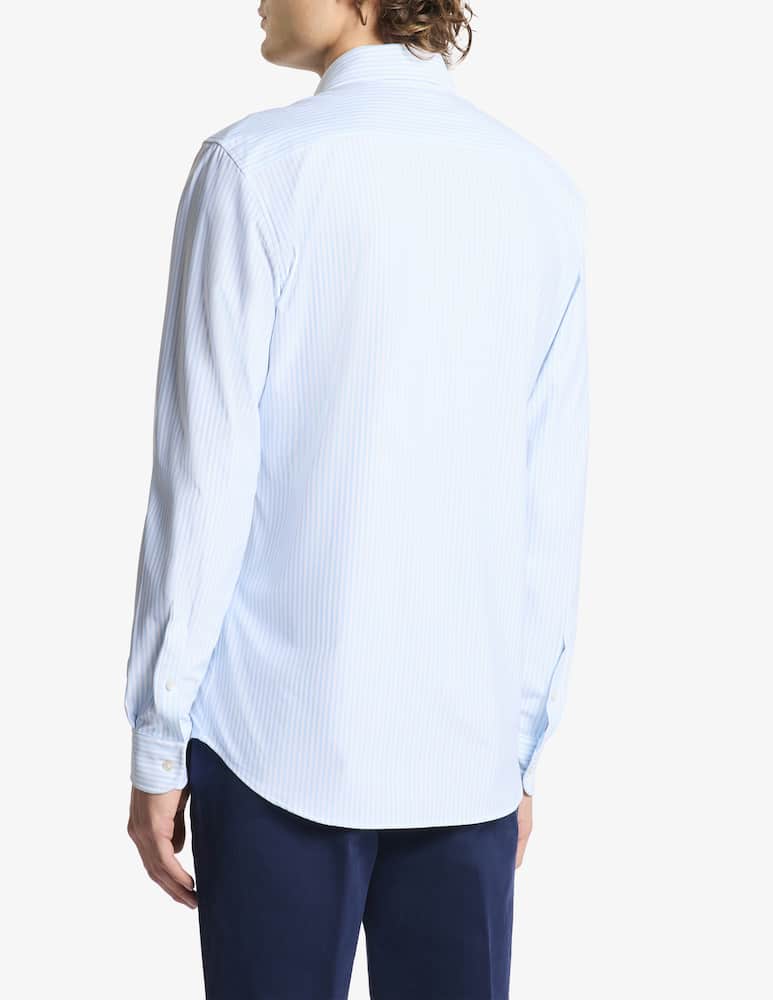 Fay Regular fit striped stretch shirt - picture 3 Fay Regular fit striped stretch shirt - picture 3
