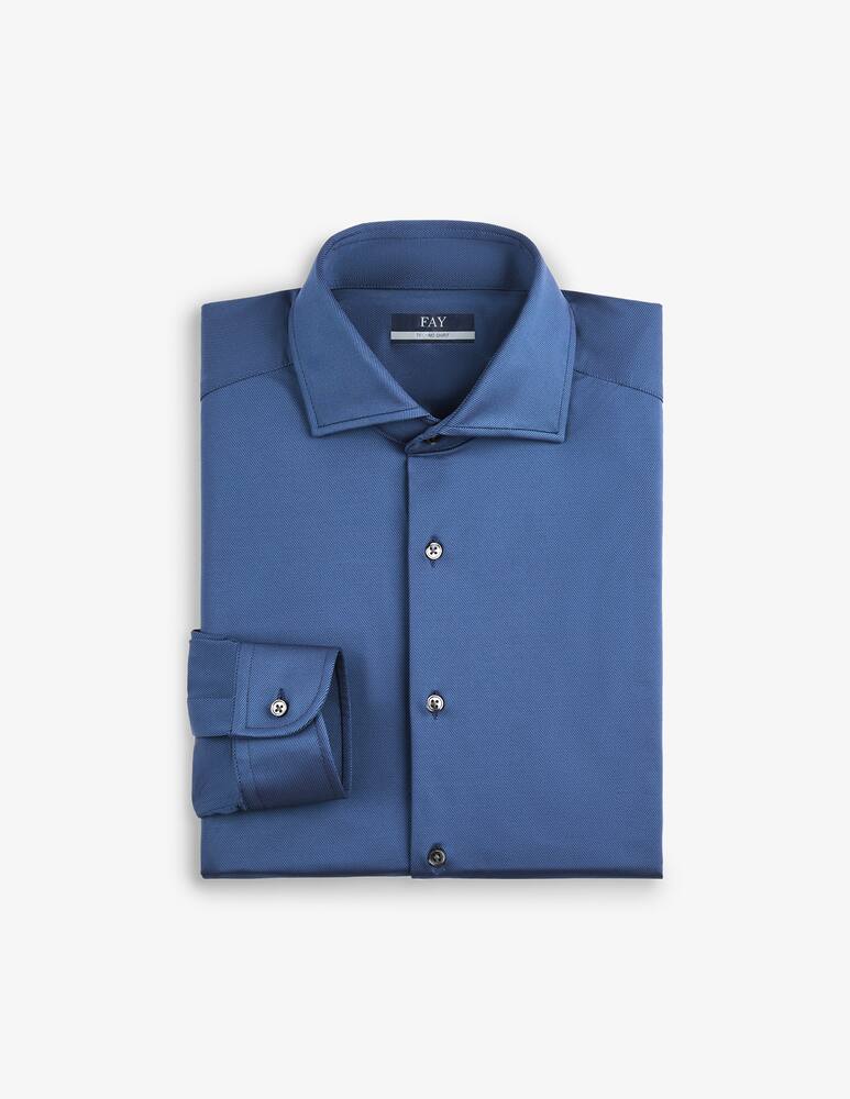 rinascente Fay Camicia regular fit in tessuto tecnico