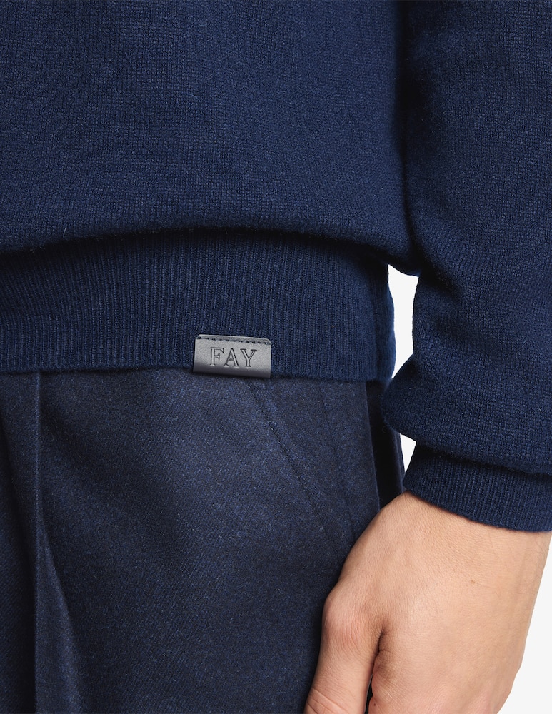 Fay Cashmere turtleneck jumper - picture 4 Fay Cashmere turtleneck jumper - picture 4