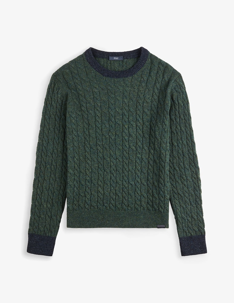 Fay Wool crewneck jumper - picture 5 Fay Wool crewneck jumper - picture 5