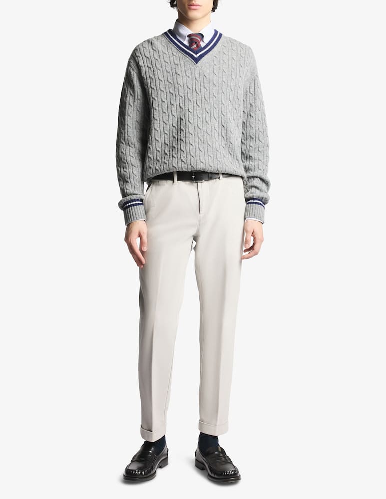 Fay Maglia scollo a v in lana - immagine 2 Fay Maglia scollo a v in lana - immagine 2