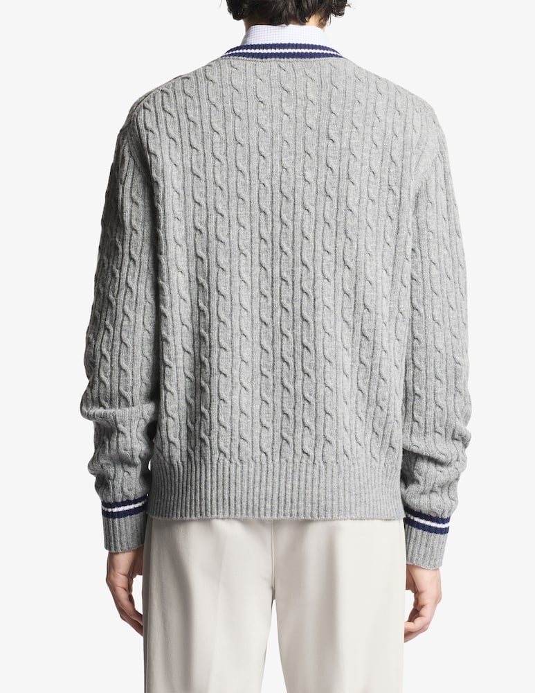 Fay Maglia scollo a v in lana - immagine 3 Fay Maglia scollo a v in lana - immagine 3