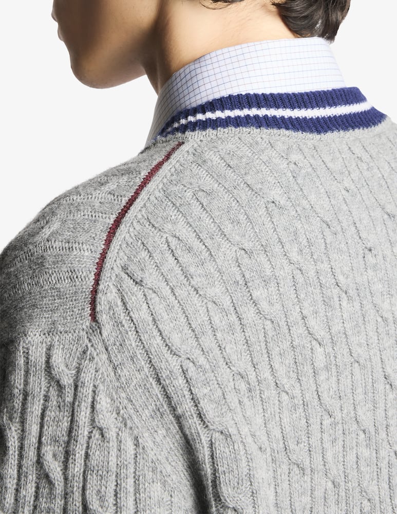 Fay Maglia scollo a v in lana - immagine 4 Fay Maglia scollo a v in lana - immagine 4