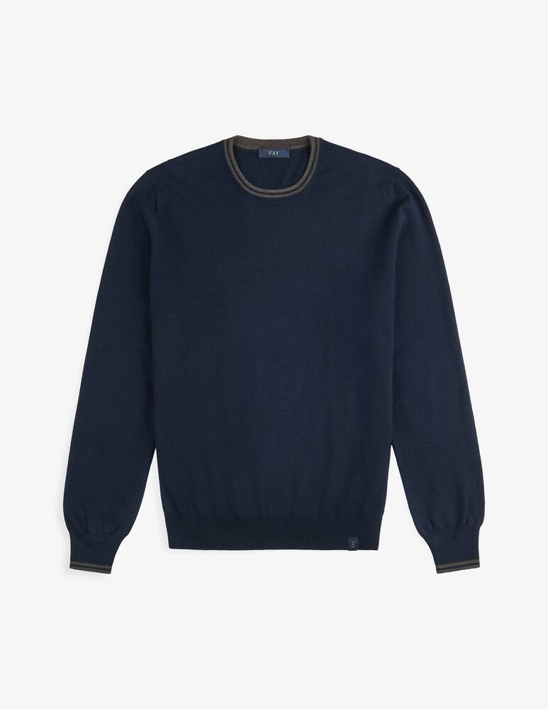 rinascente Fay Maglia girocollo in lana