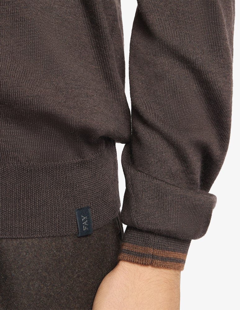 Fay Wool jumper - picture 4 Fay Wool jumper - picture 4