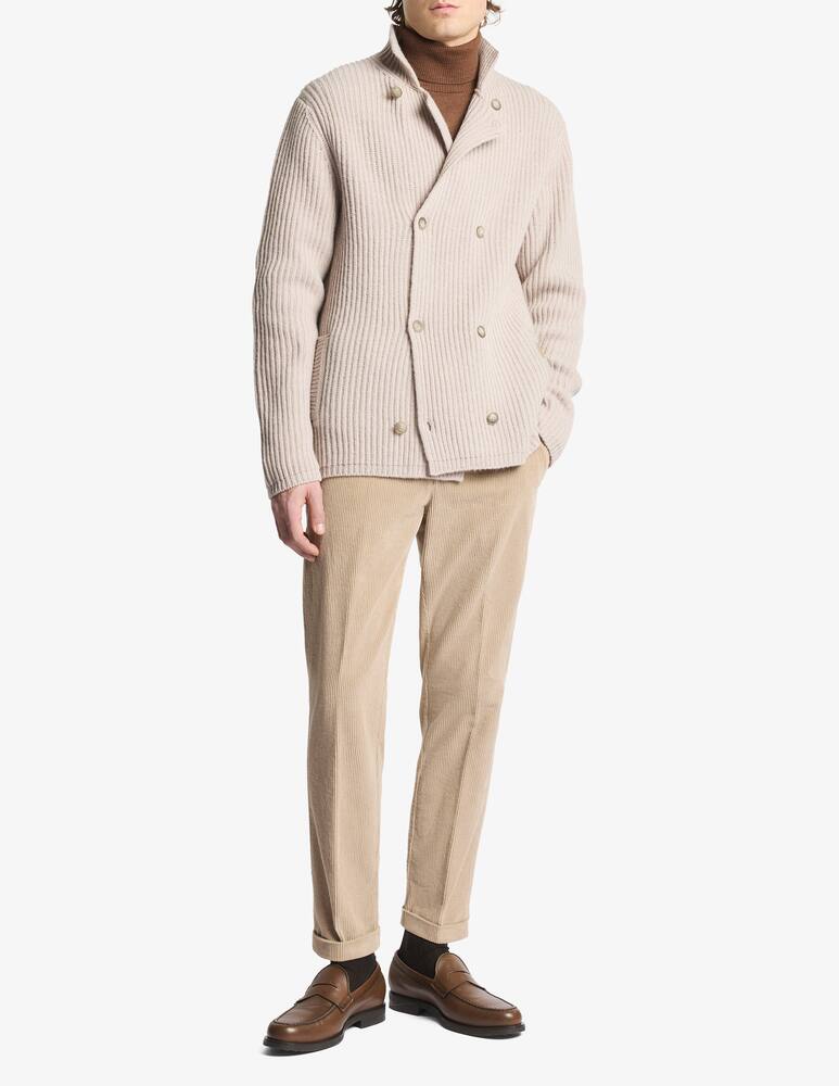 rinascente Fay Cardigan doppiopetto in lana lavorata