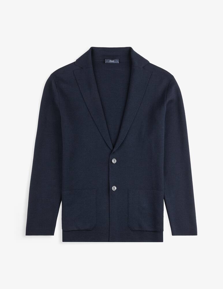 Fay Wool knit jacket - picture 6 Fay Wool knit jacket - picture 6