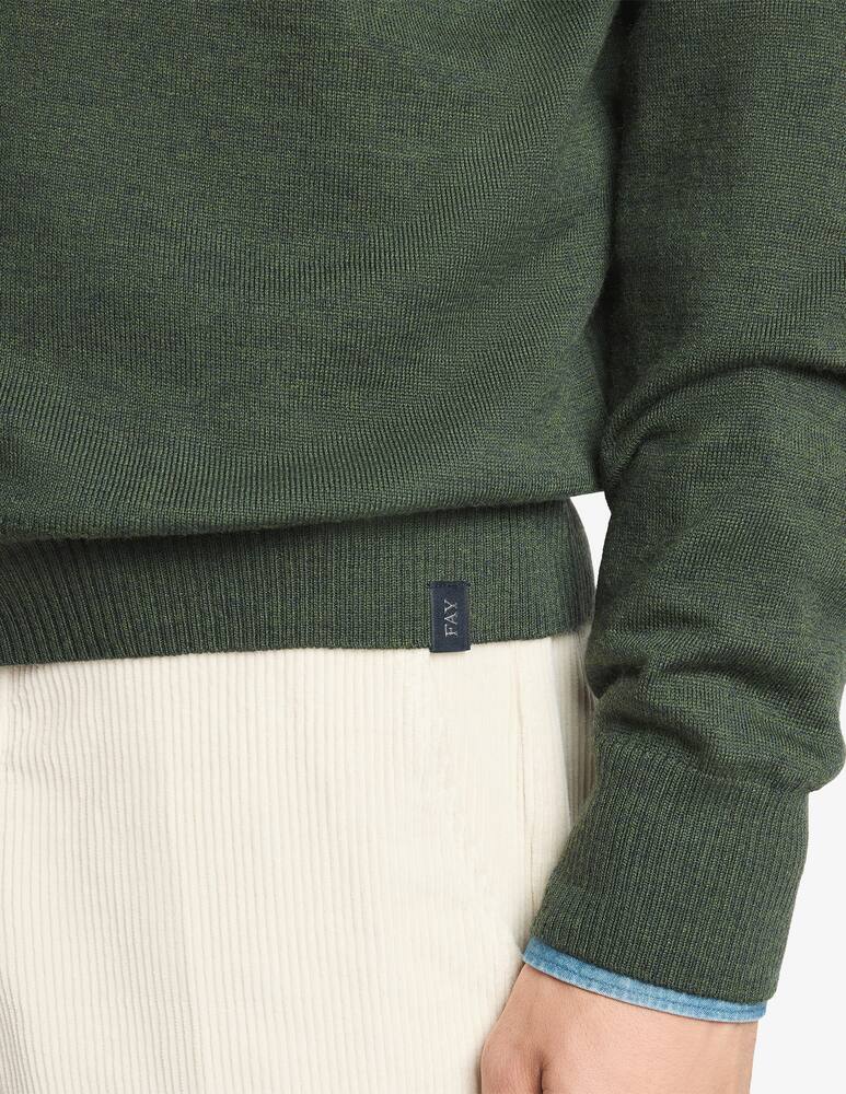rinascente Fay Merino wool crewneck jumper