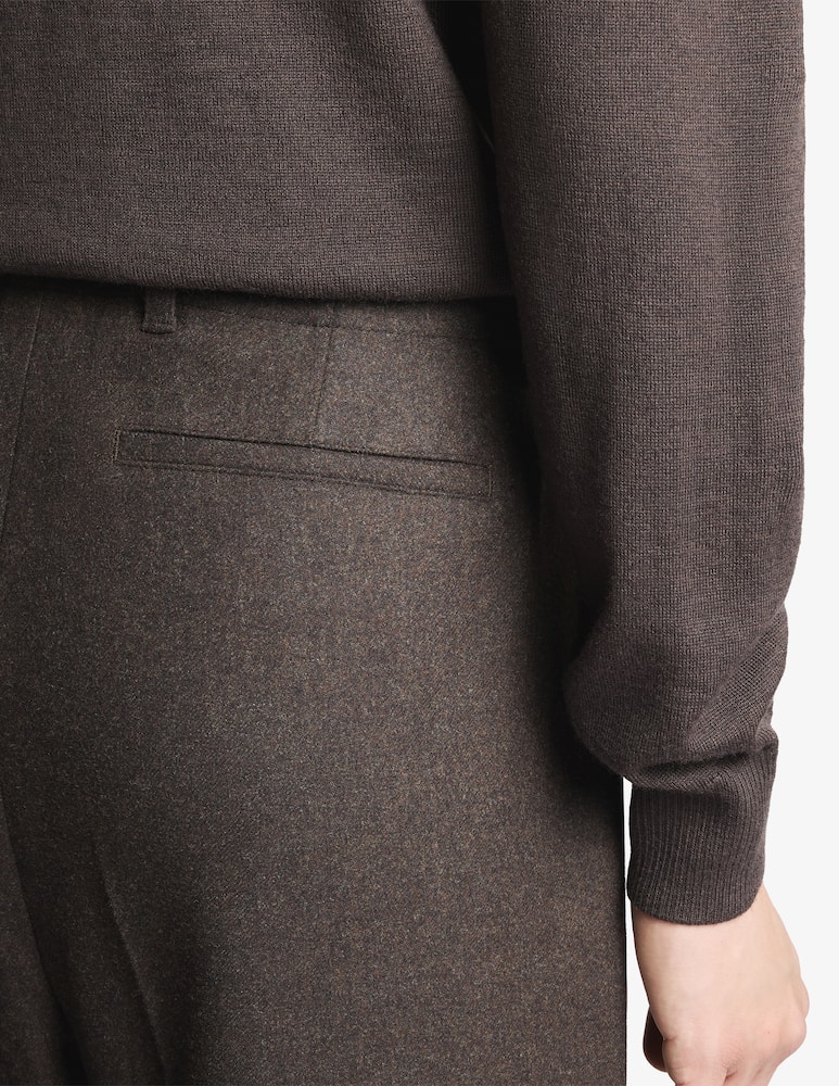 Fay Pantaloni over in flanella di lana - immagine 4
