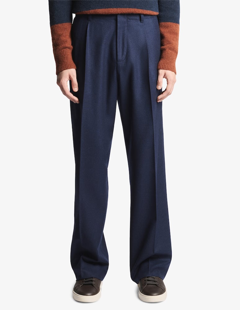 Fay Wool flannel overfit trousers - picture 1 Fay Wool flannel overfit trousers - picture 1