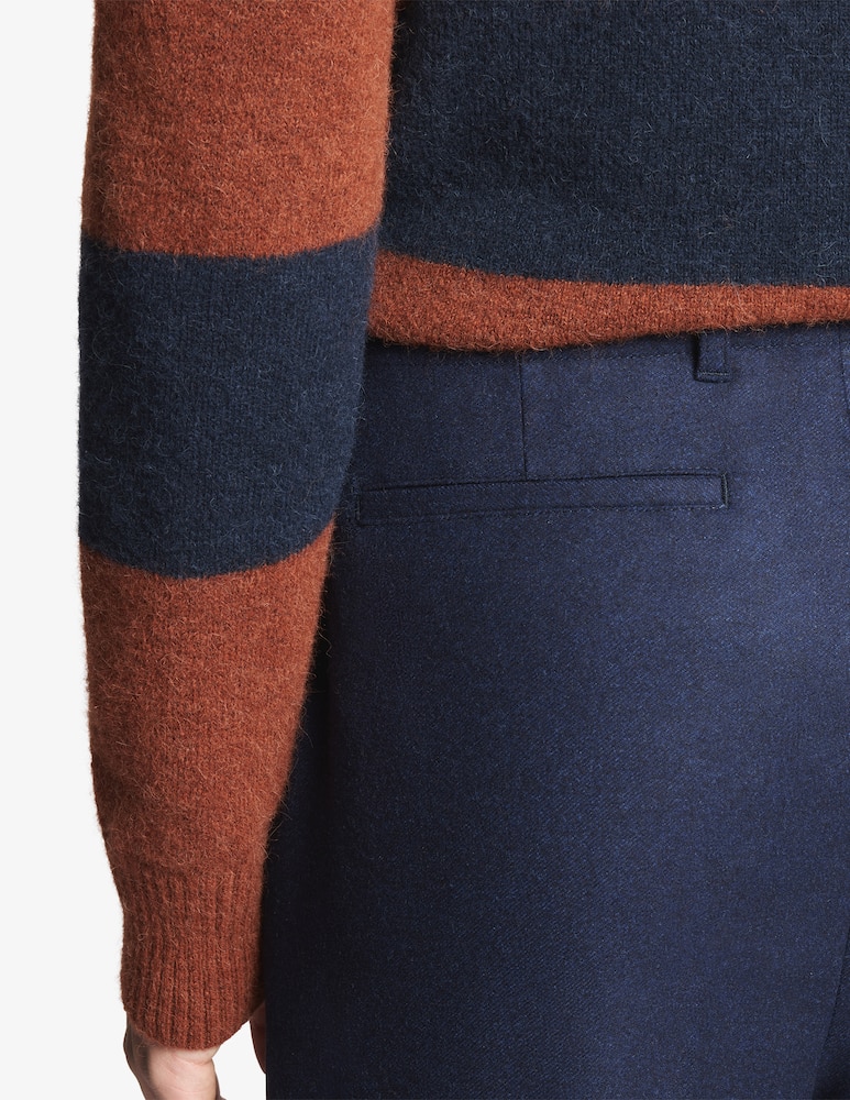 Fay Wool flannel overfit trousers - picture 4 Fay Wool flannel overfit trousers - picture 4