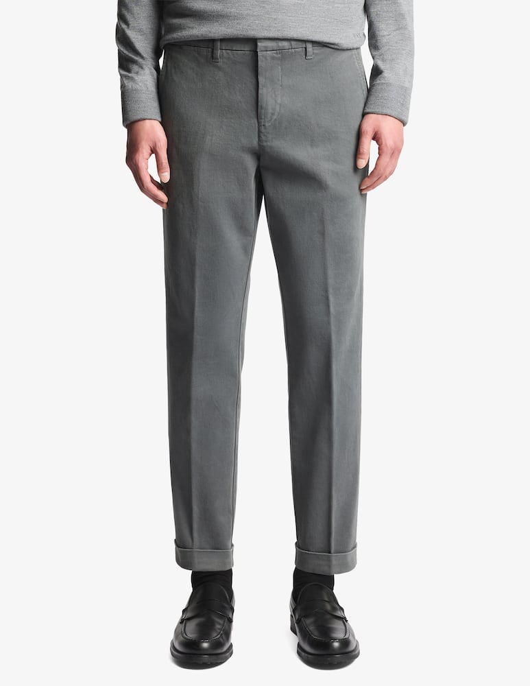 Fay Pantaloni slim fit in gabardina - immagine 1 Fay Pantaloni slim fit in gabardina - immagine 1