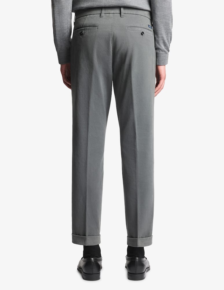 Fay Pantaloni slim fit in gabardina - immagine 3 Fay Pantaloni slim fit in gabardina - immagine 3