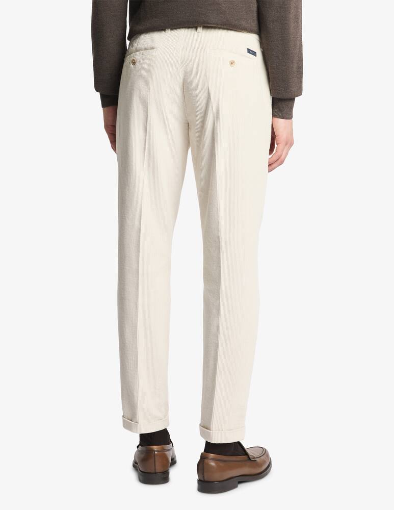 Fay Pantaloni slim fit in velluto costa - immagine 3
