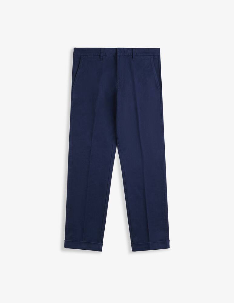 rinascente Fay Slim fit cotton gabardine trousers