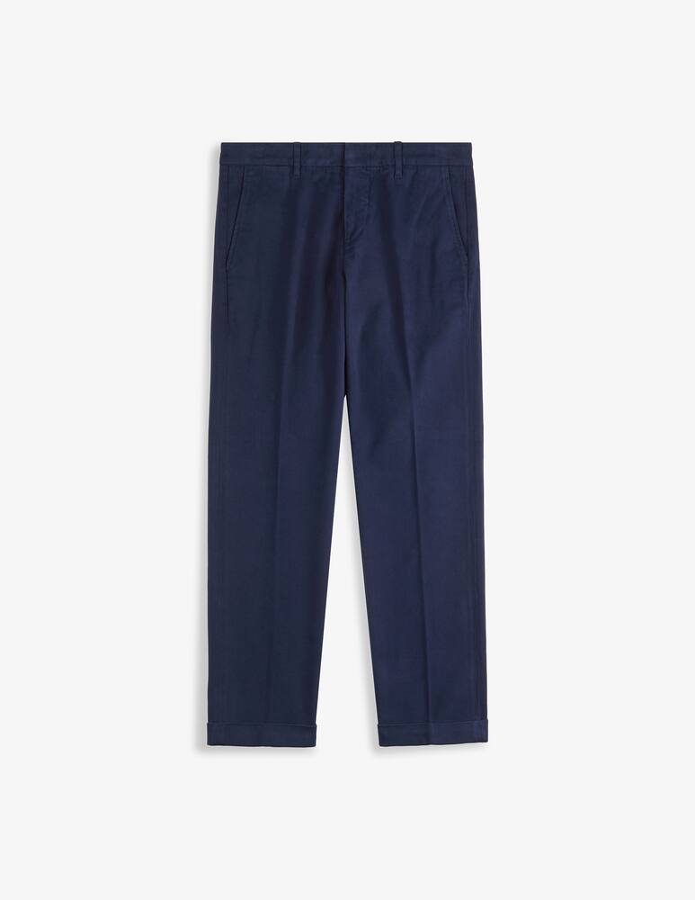 rinascente Fay Slim fit cotton twill trousers