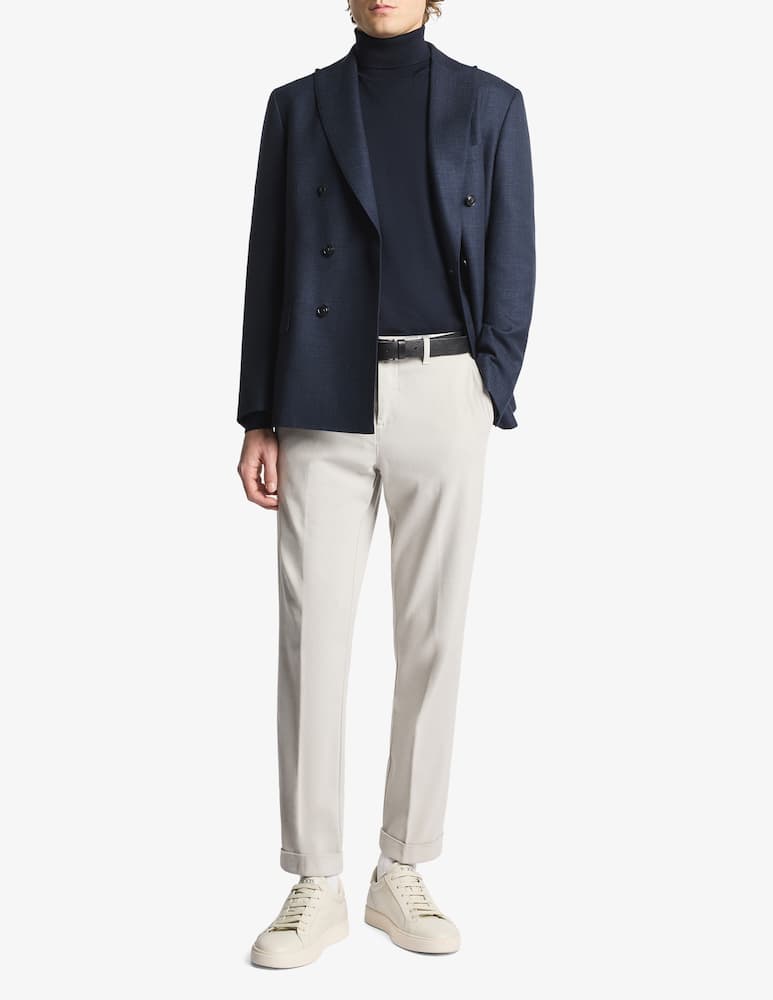 Fay Slim fit cotton twill trousers - picture 2 Fay Slim fit cotton twill trousers - picture 2
