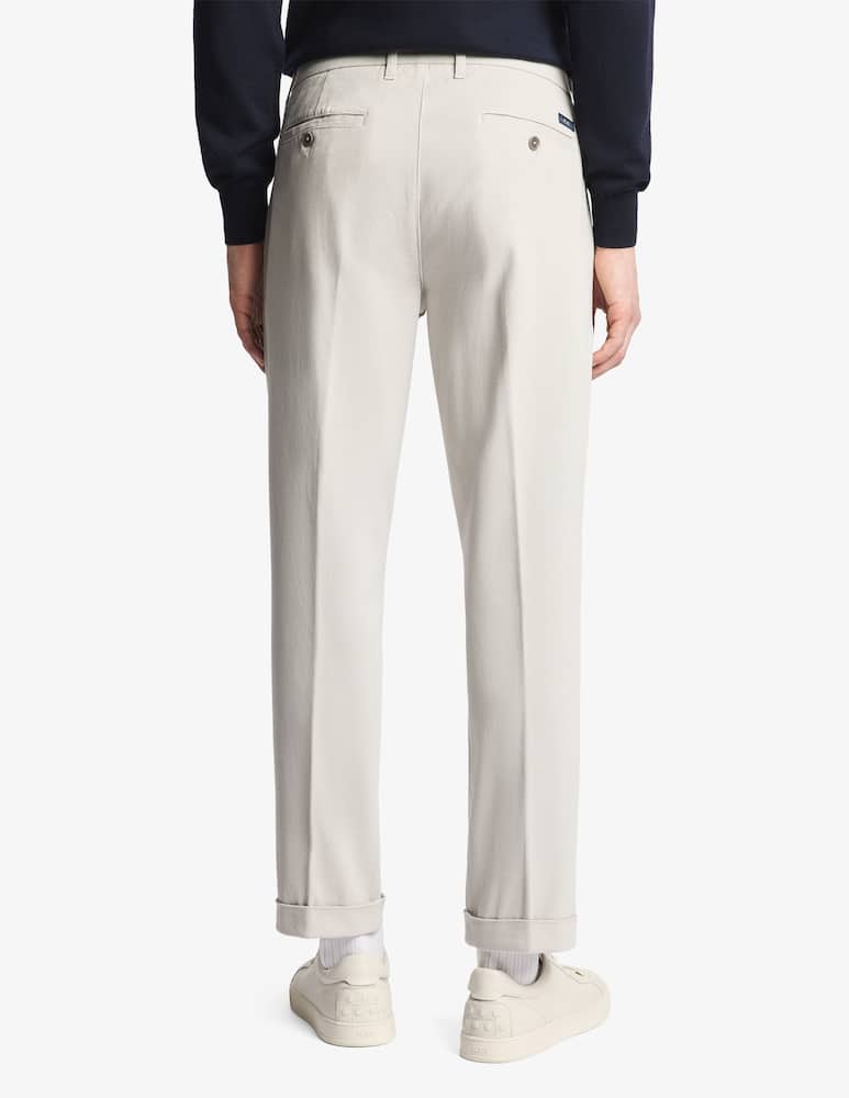 Fay Slim fit cotton twill trousers - picture 3 Fay Slim fit cotton twill trousers - picture 3