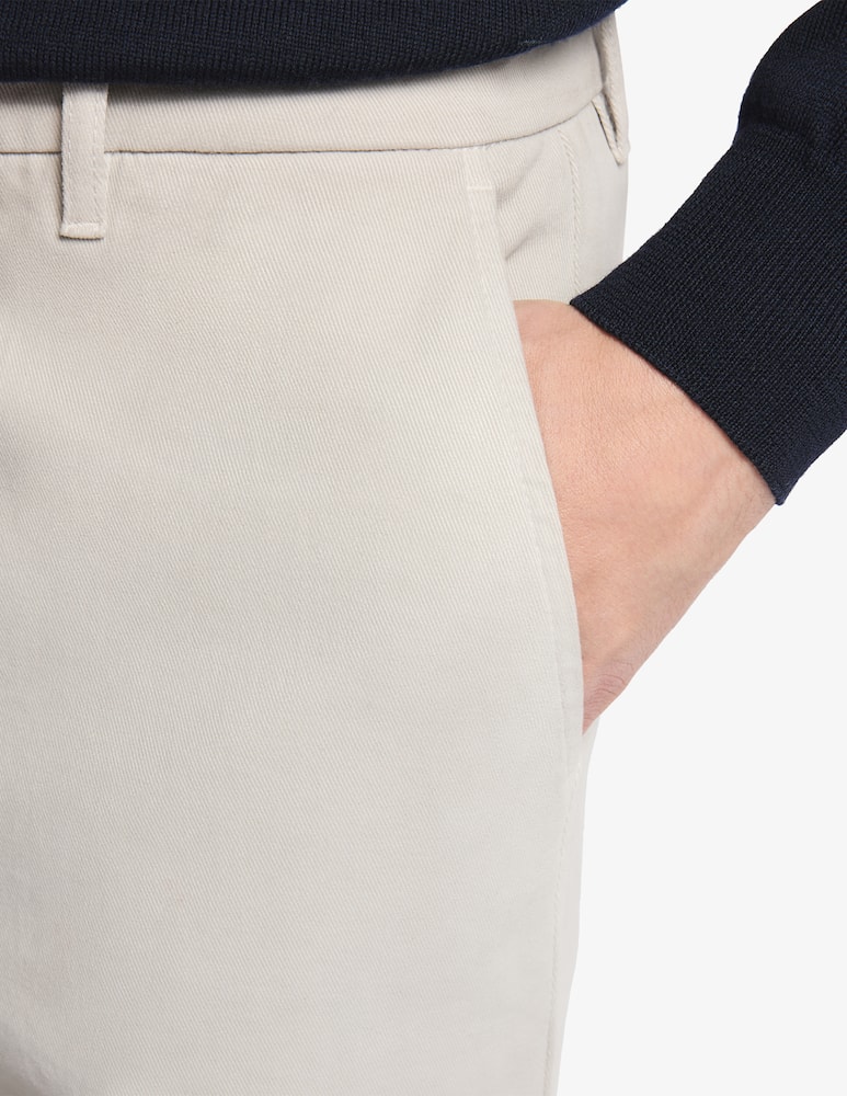 Fay Slim fit cotton twill trousers - picture 4 Fay Slim fit cotton twill trousers - picture 4