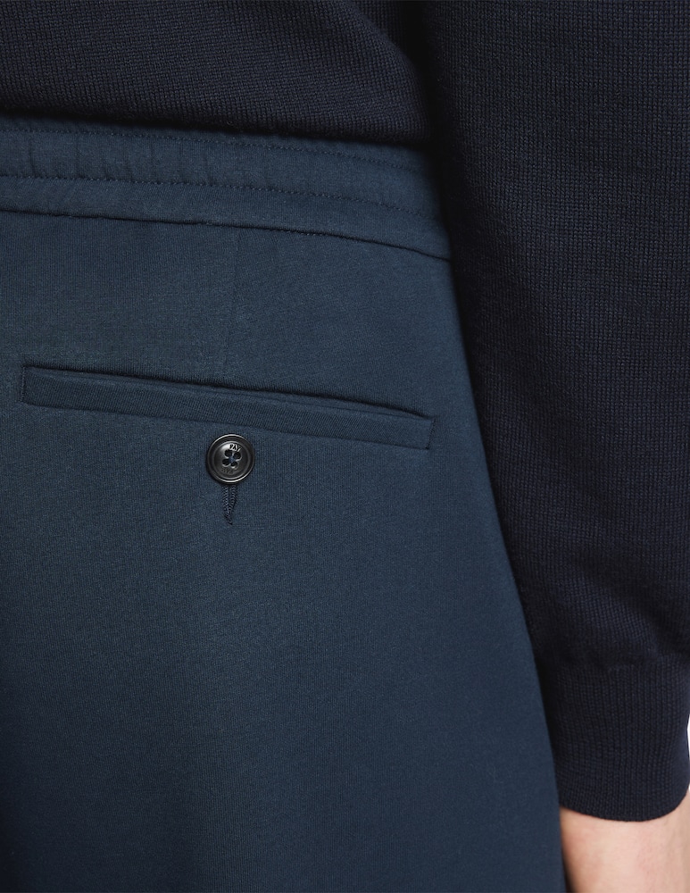 Fay Pantaloni comfort fit in jersey - immagine 4 Fay Pantaloni comfort fit in jersey - immagine 4