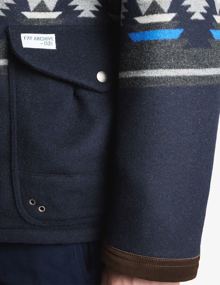 rinascente Fay jacquard jacket