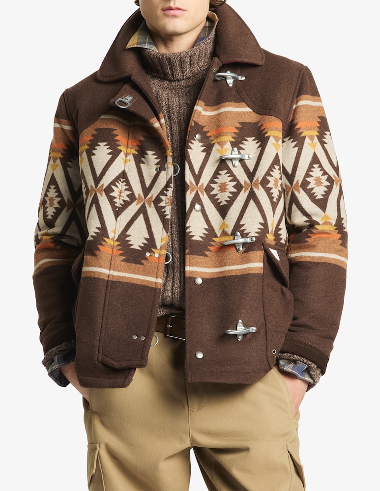 Fay Jacquard duffle jacket - picture 1 Fay Jacquard duffle jacket - picture 1