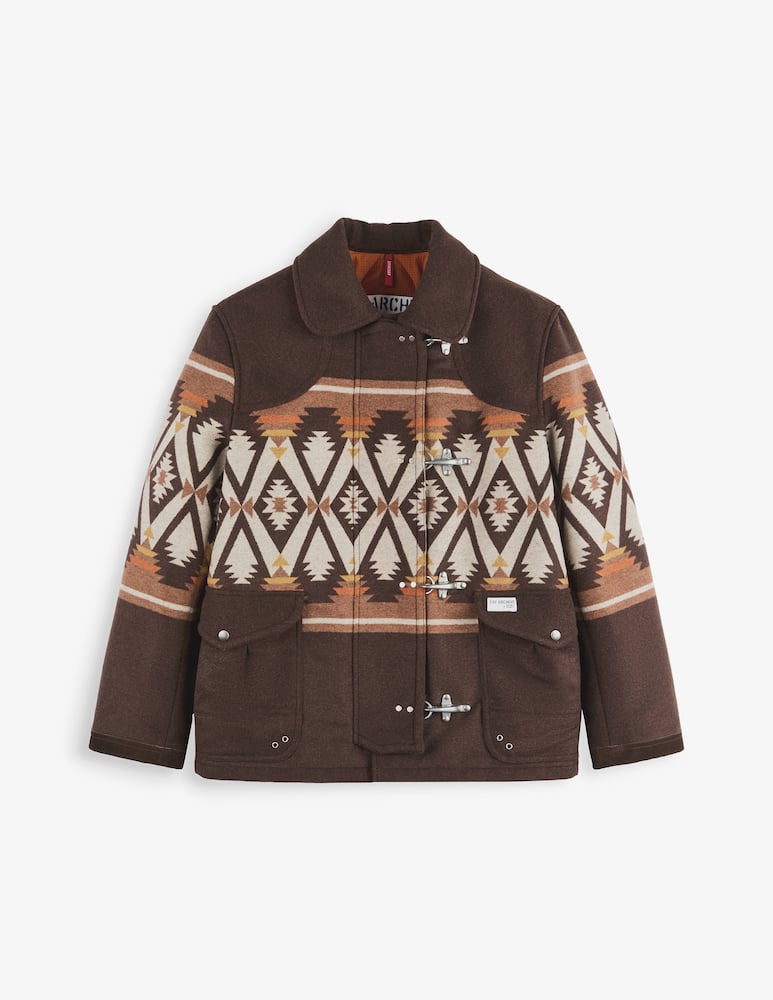 Fay Jacquard duffle jacket - picture 5 Fay Jacquard duffle jacket - picture 5