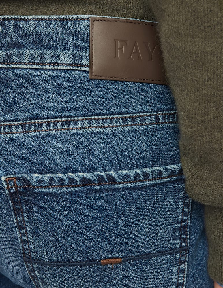 Fay 5 pocket jeans - picture 4