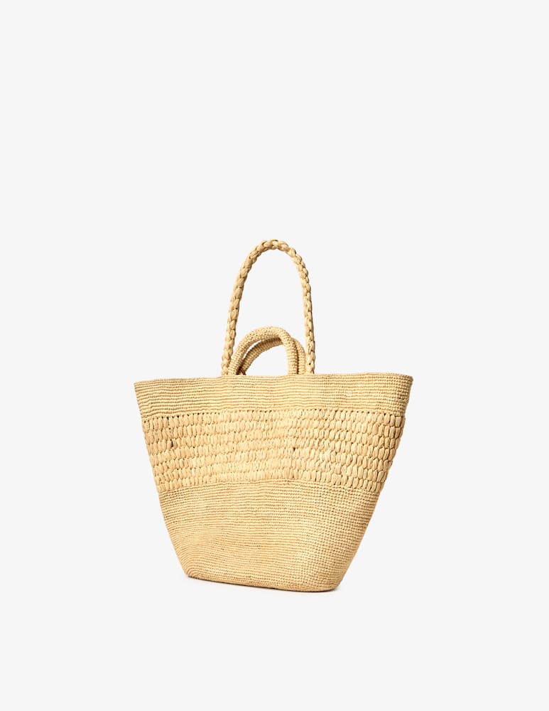 rinascente Manebì Shopper in rafia Fiji