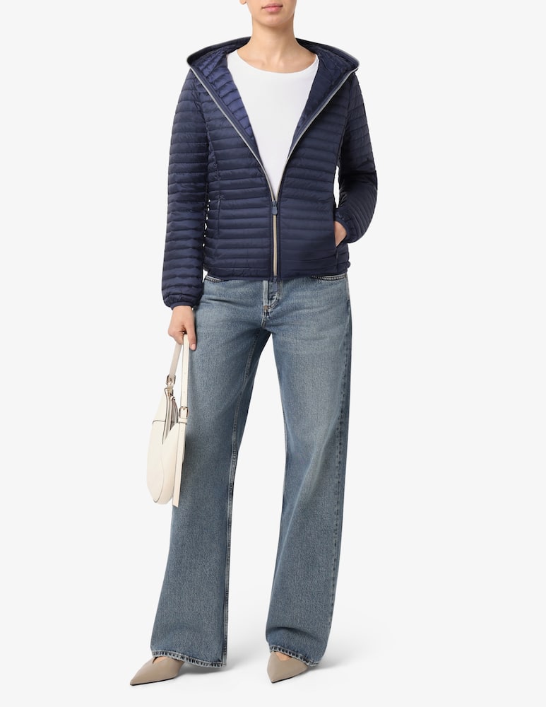 rinascente Save The Duck Piumino lucido con cappuccio Alexa