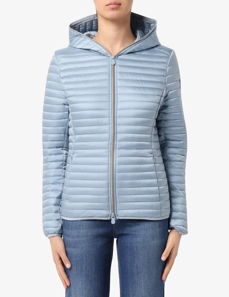 rinascente Save The Duck Giacca lucida con cappuccio Alexa