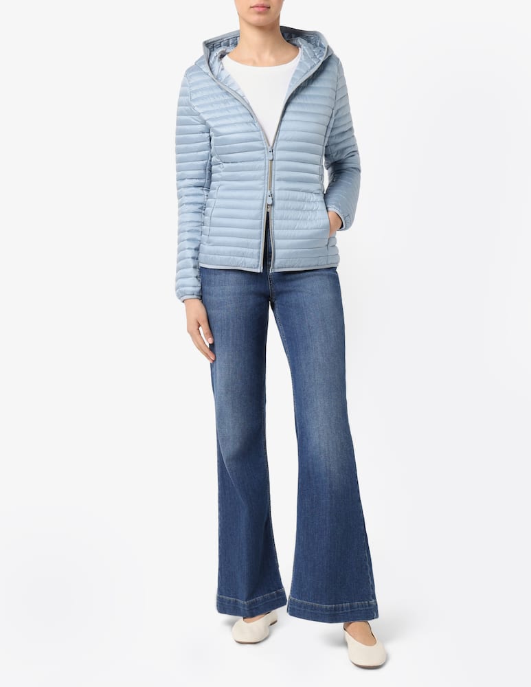 rinascente Save The Duck Giacca lucida con cappuccio Alexa