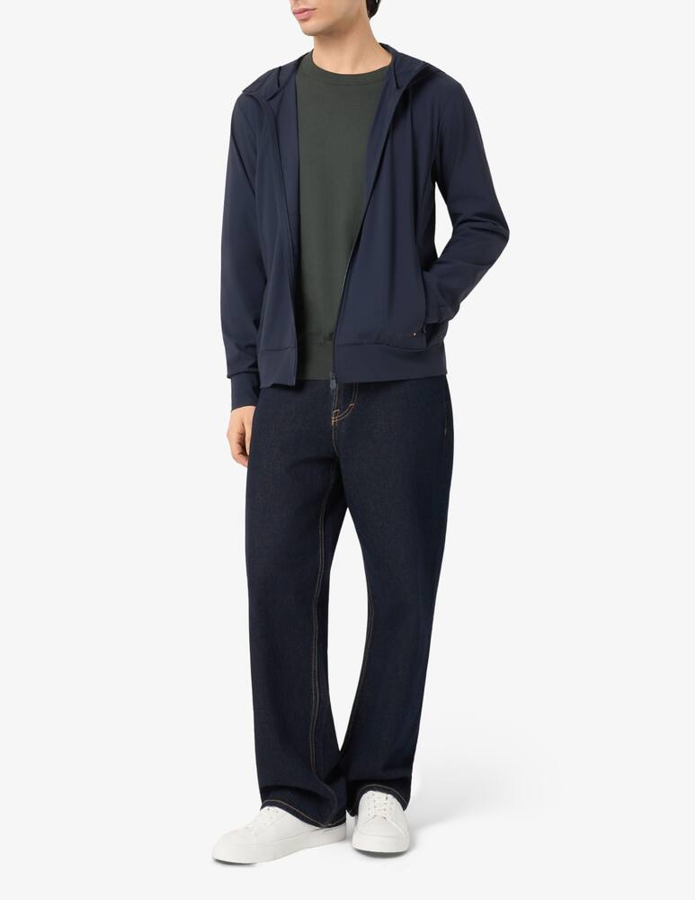 rinascente Save The Duck Hooded zip nylon sweatshirt