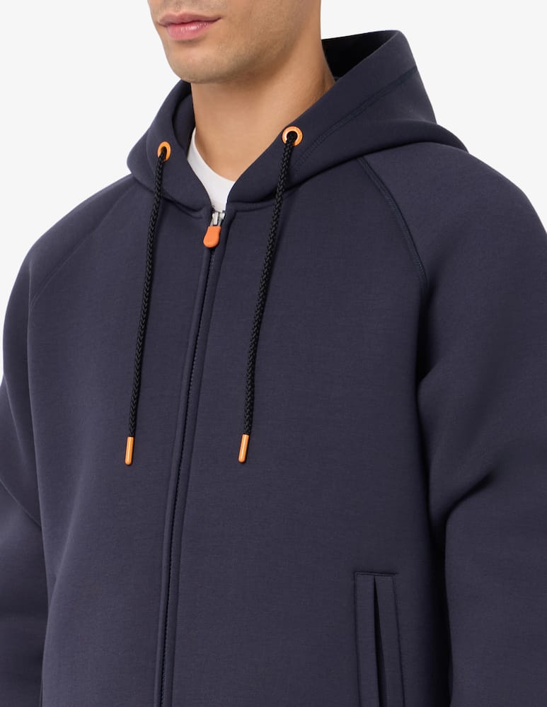 Save The Duck Felpa con zip e cappuccio - immagine 4