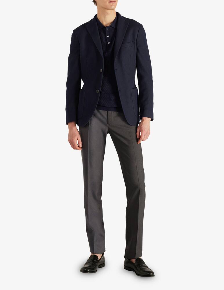 rinascente Slowear Montedoro Giacca slim fit in cotone giro inglese