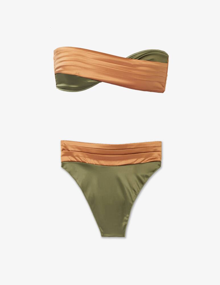 rinascente Oséree Satin Twist 90 bikini set