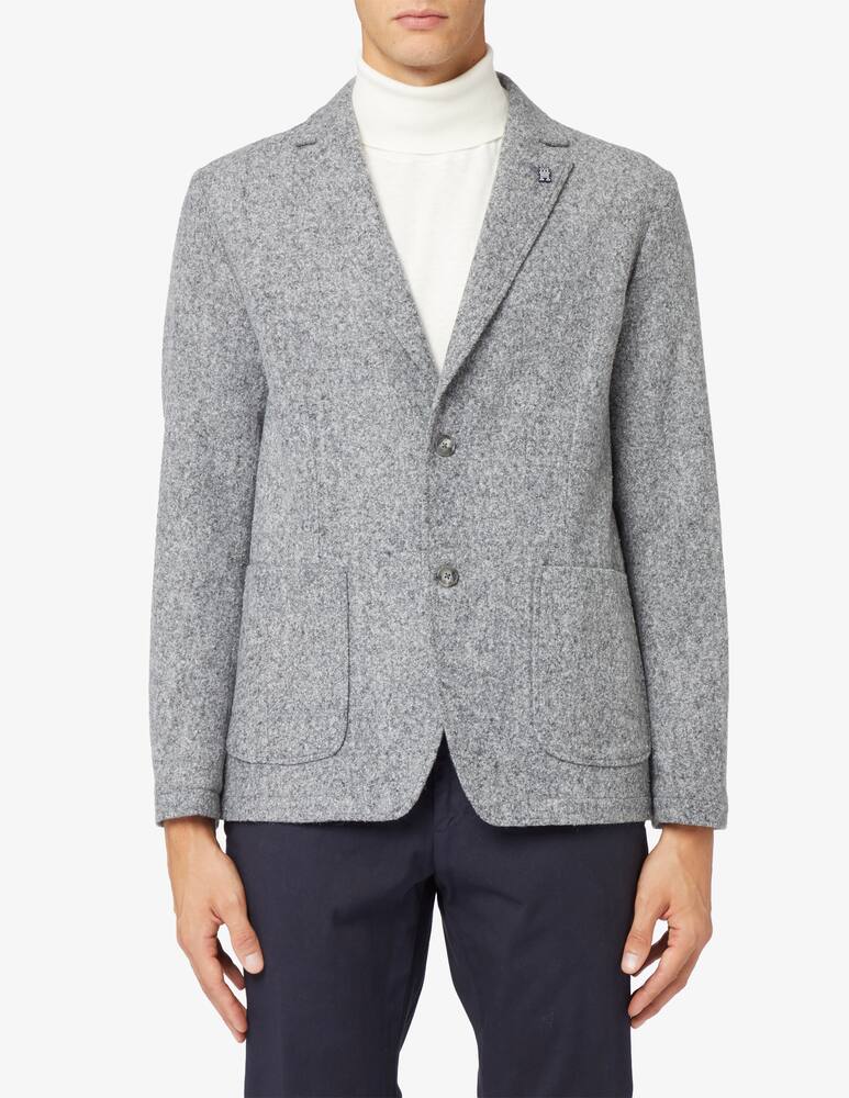 Tommy Hilfiger Giacca deco jersey di lana donegal - immagine 1 Tommy Hilfiger Giacca deco jersey di lana donegal - immagine 1