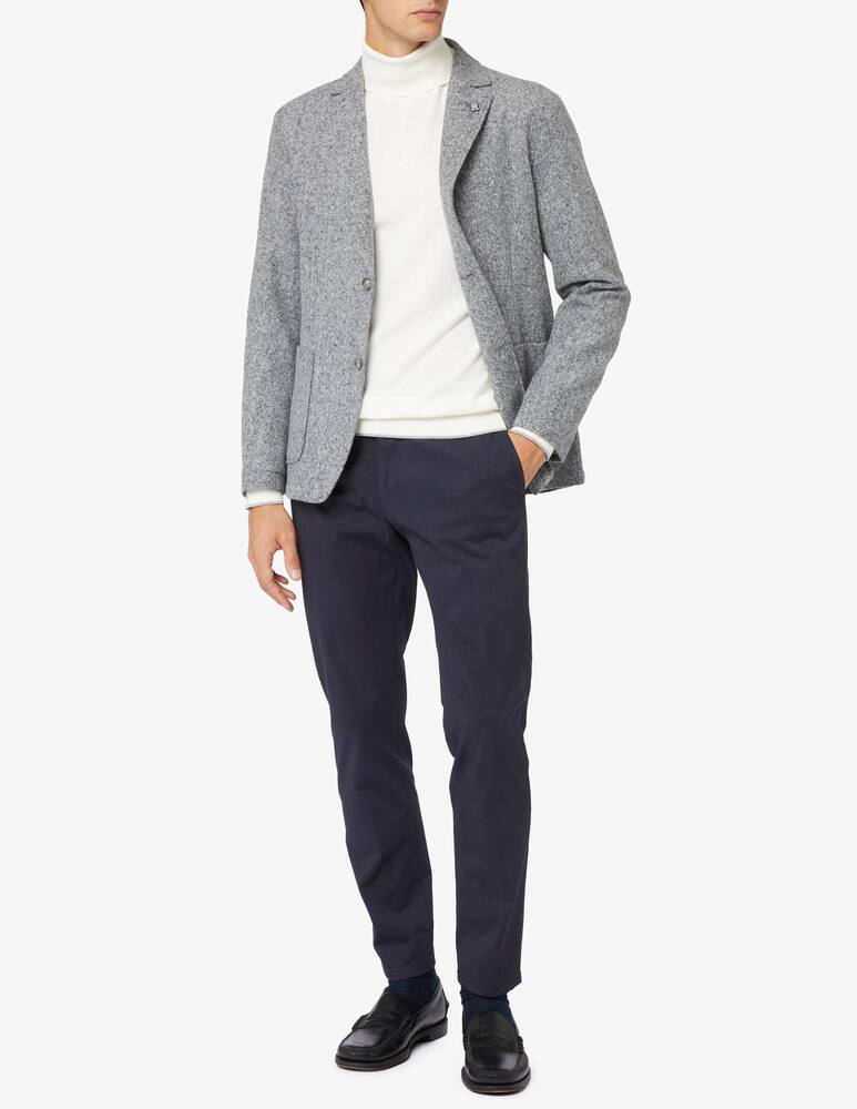 Tommy Hilfiger Giacca deco jersey di lana donegal - immagine 2 Tommy Hilfiger Giacca deco jersey di lana donegal - immagine 2