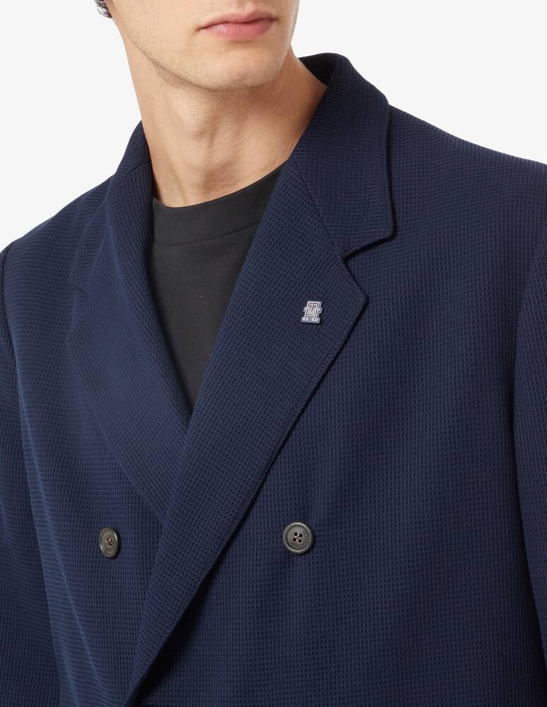 rinascente Tommy Hilfiger Beehive double breasted jacket