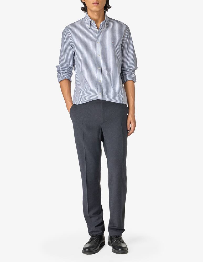 rinascente Tommy Hilfiger Pantalone regular fit microfantasia pied de poule