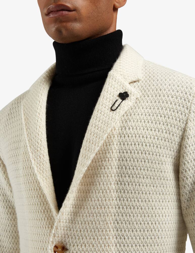 rinascente Lardini Single breasted Knitjacket with patch pockets