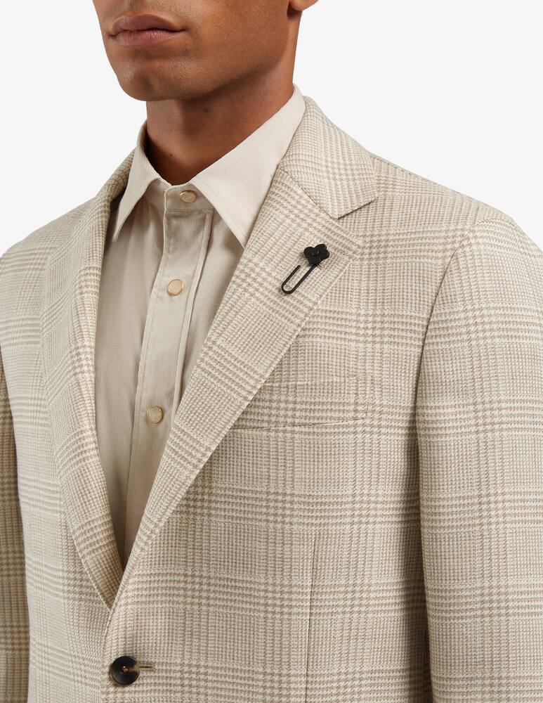 Lardini Giacca monopetto con revers classico e tasche applicate - immagine 4 Lardini Giacca monopetto con revers classico e tasche applicate - immagine 4